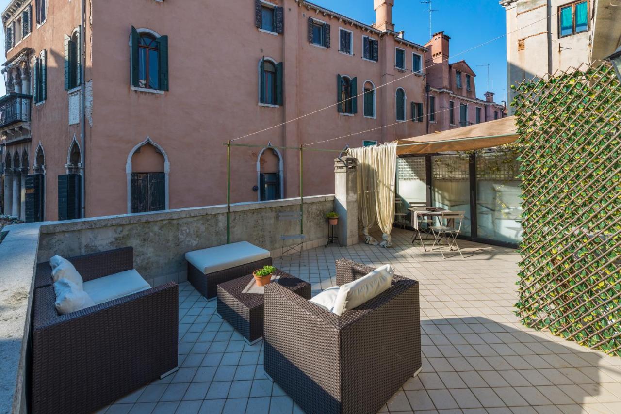 Tre Sestieri Terrace Canal View Benátky Exteriér fotografie