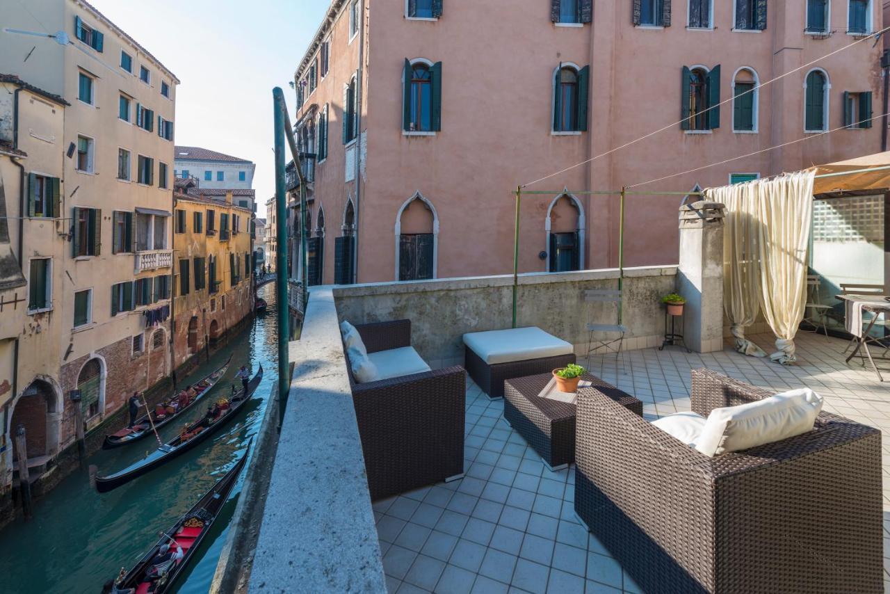 Tre Sestieri Terrace Canal View Benátky Exteriér fotografie