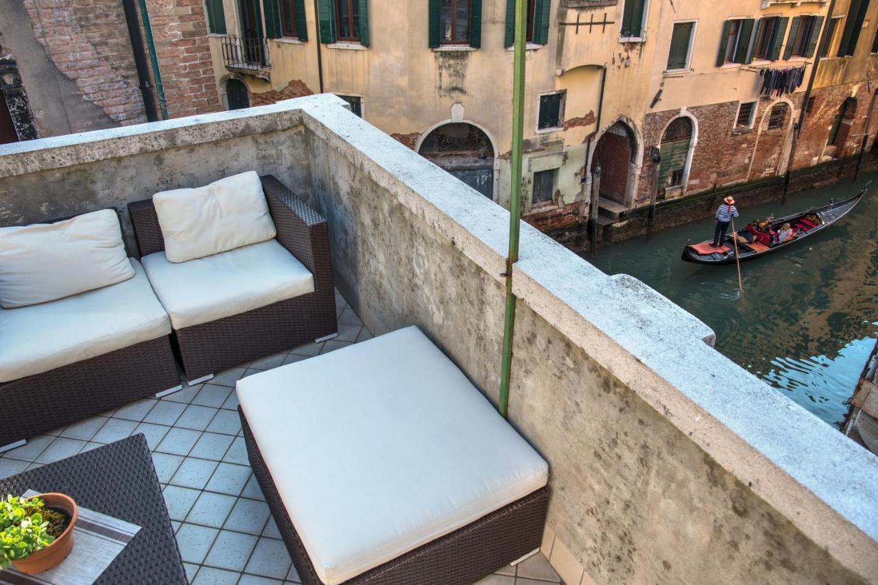 Tre Sestieri Terrace Canal View Benátky Exteriér fotografie